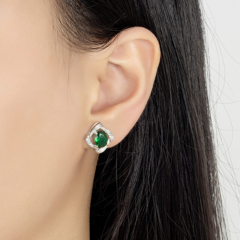 Fashion Simple Geometric Ring Stud Earrings For Women