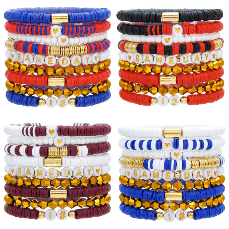 Super Bowl Rugby Game Day Polymer Multi-layer Twin - Image 6