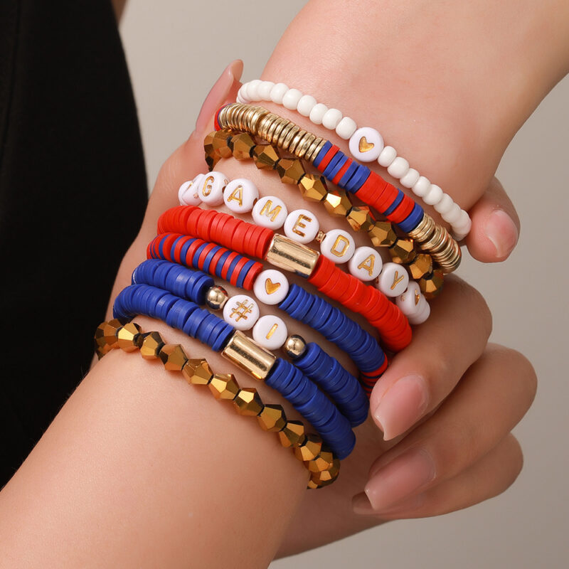 Super Bowl Rugby Game Day Polymer Multi-layer Twin