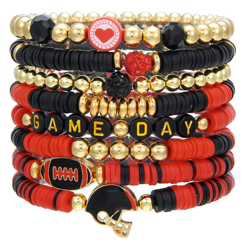 Super Bowl Rugby Game Day Polymer Multi-layer Twin - Image 8
