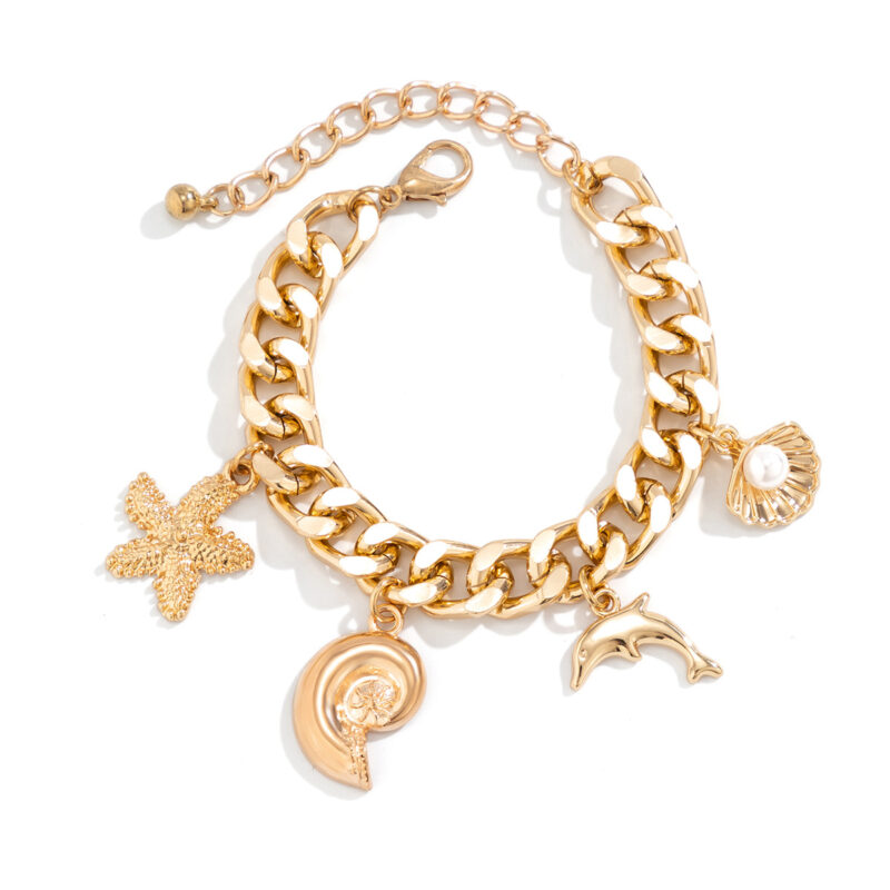 Fashion Ocean Style Pearl Bracelet And Necklace - Image 5