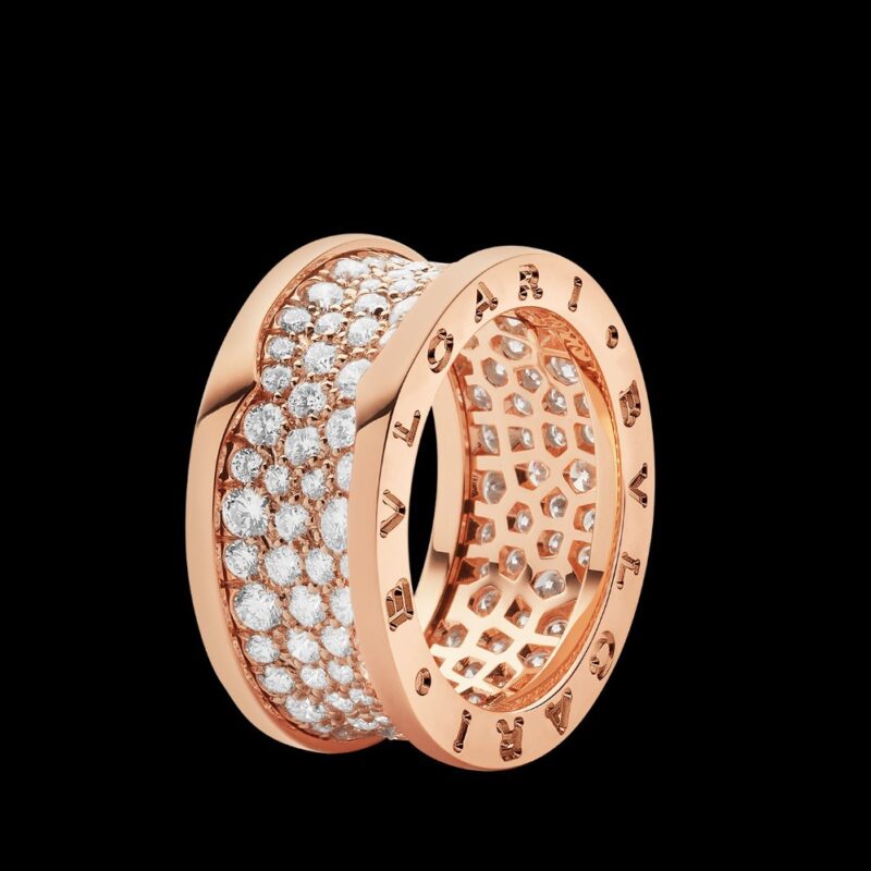 All-match Diamond Luxury Circle Ring - Image 6