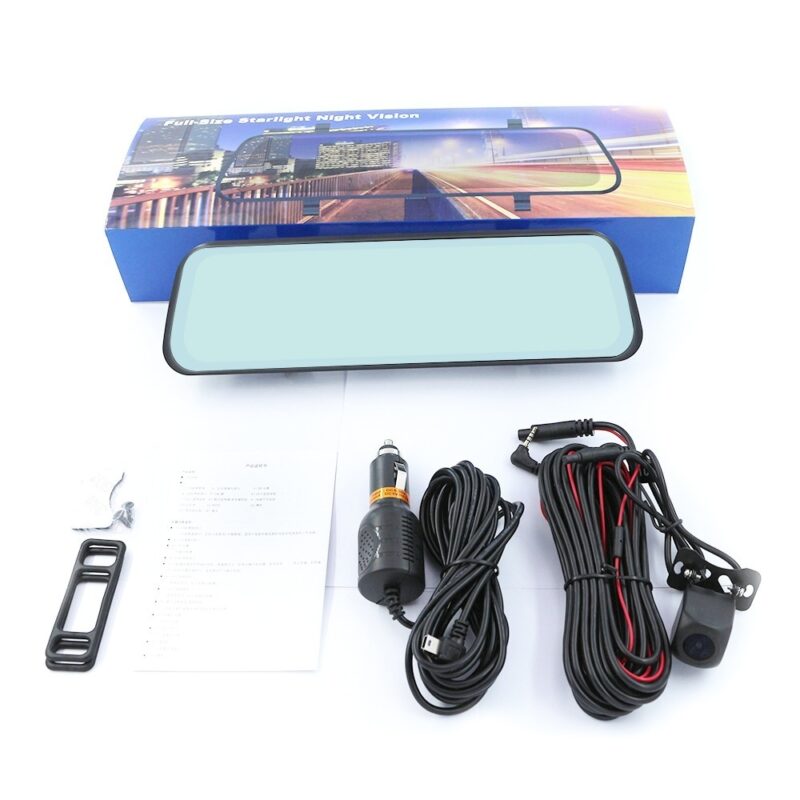 Streaming Media Rearview Mirror Tachograph 10-inch Full Screen Touch - Image 9
