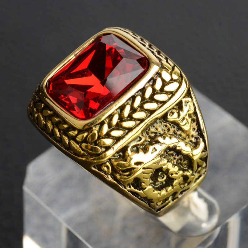 Titanium steel ring for men - Image 7