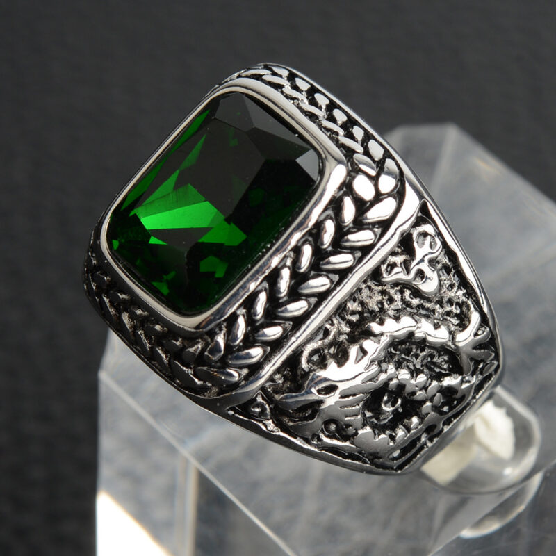 Titanium steel ring for men - Image 6