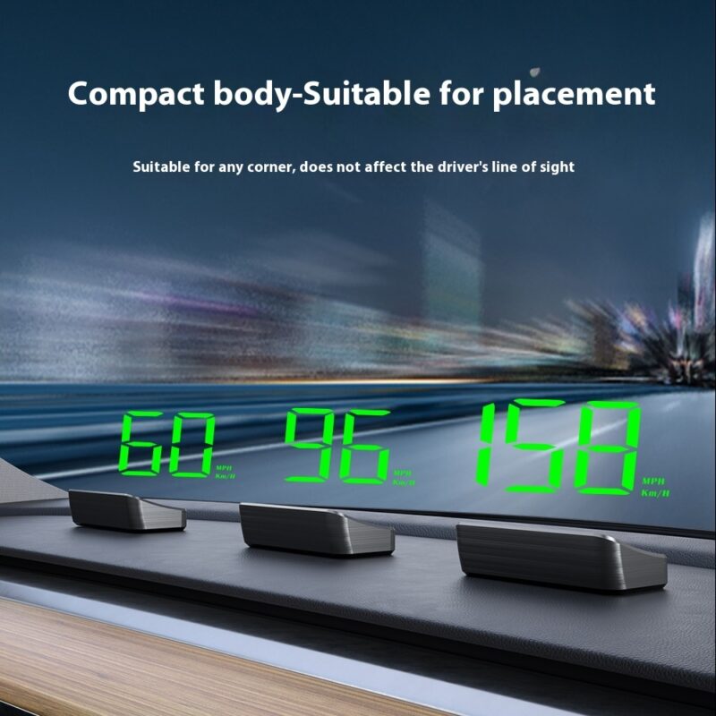 New Universal Head-up Display Car GPS Velometer - Image 3
