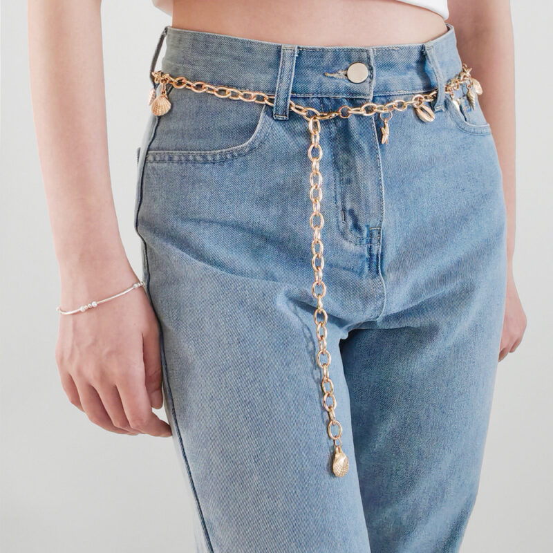 New Metal Waist Chain Summer Beach Body Chain