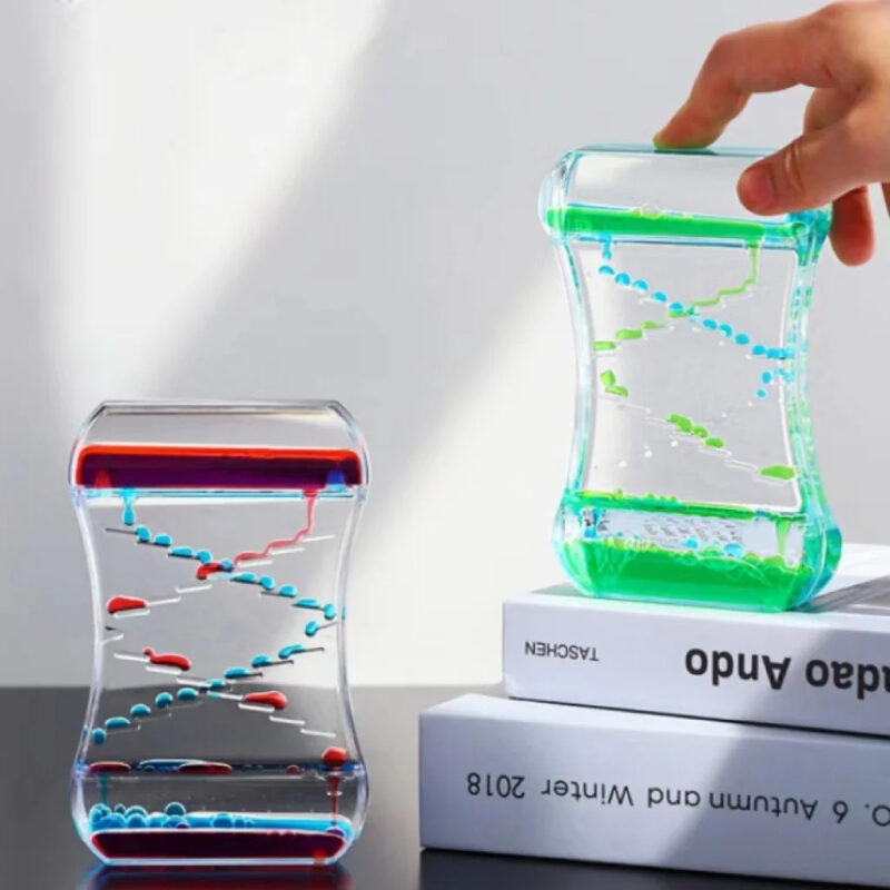 Creative Cruise Fluid Liquid Hourglass Quicksand Timer - Image 9