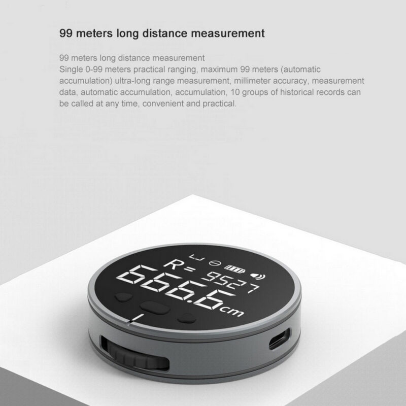 Distance Measuring Instrument Electronic Measuring Ruler Tape Measure High Definition - Image 6