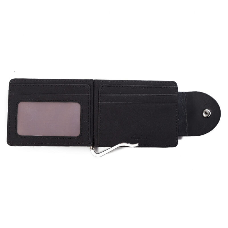 PU Leather Wallet Short Fashion Men's Wallet - Image 2