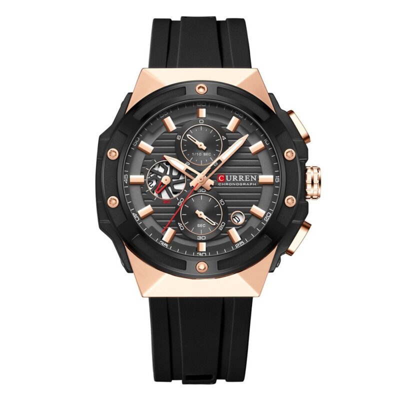 Men's Six-pin Tape Quartz Watch - Image 2