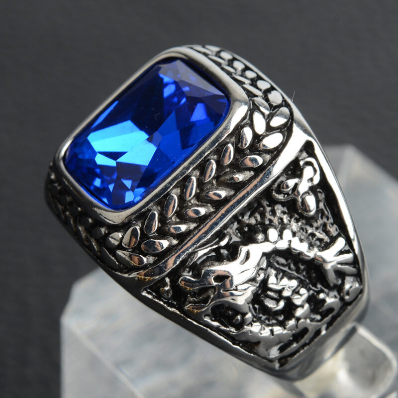 Titanium steel ring for men - Image 5