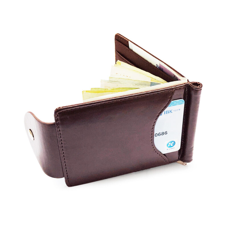 PU Leather Wallet Short Fashion Men's Wallet - Image 7