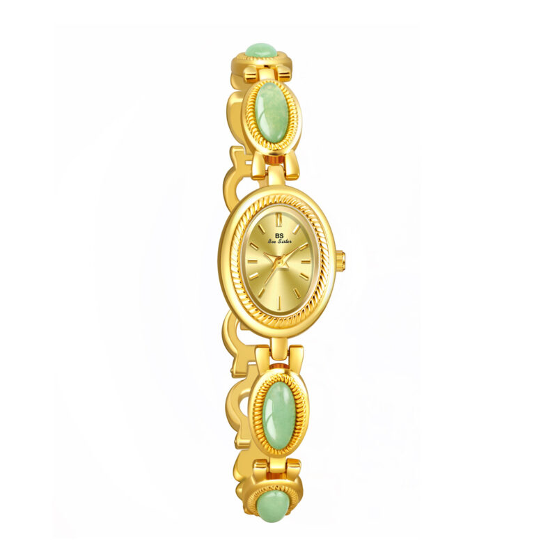 Women's Watch Ladies Bracelet Luxury Brand Waterproof Retro Natural Dongling Stone - Image 7