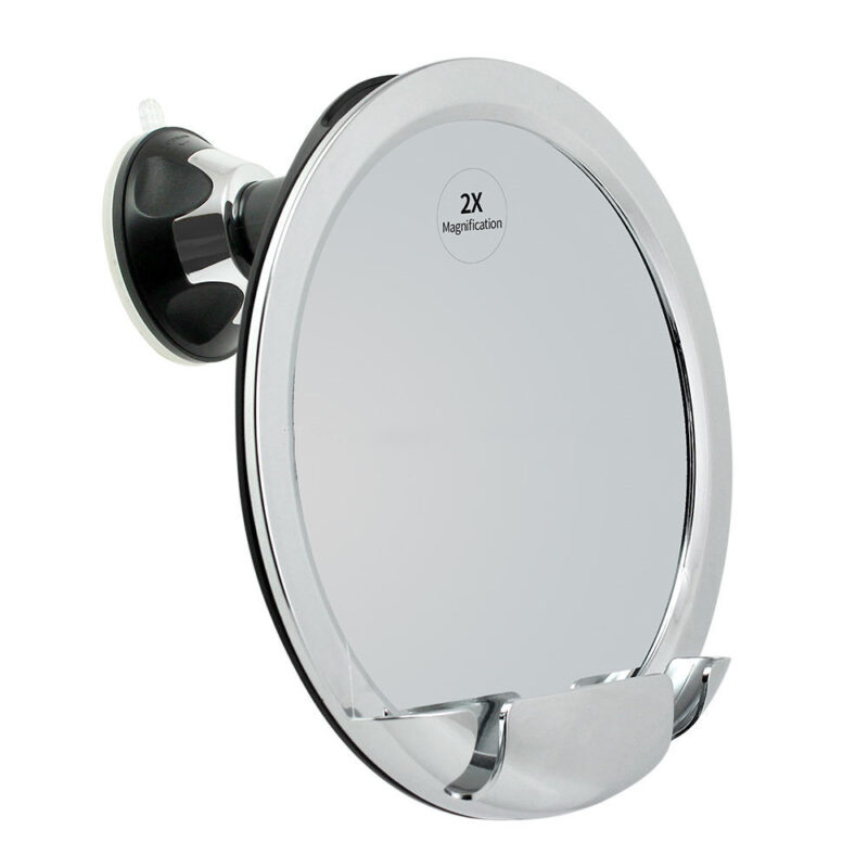 Vanity Mirror With Anti-fog Suction Cup In Bathroom - Image 5