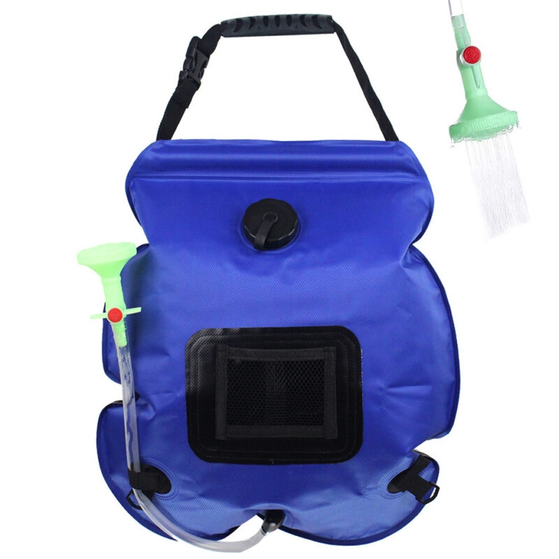 Outdoor Solar Bath Bag Camping with Water Storage - Portable 20L - Image 2