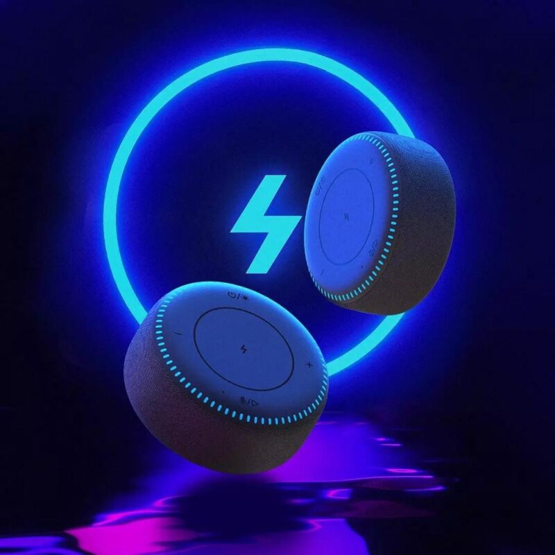 Wireless Charger Bluetooth Speaker White Noise 20W Max - Image 4