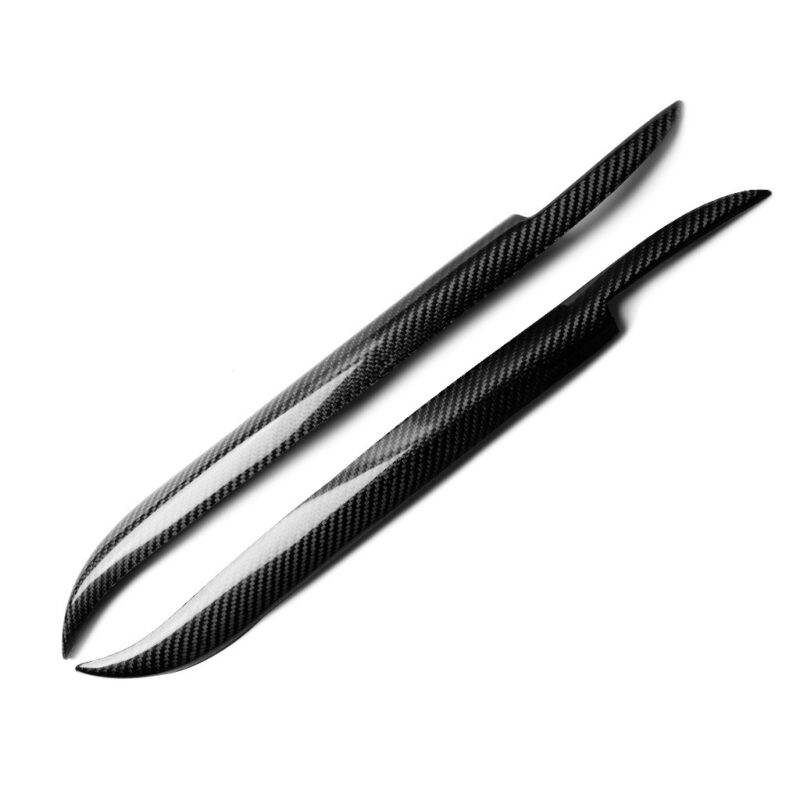 Carbon Fiber Car Exterior Modification Headlight Eyebrow Eyelash Accessories - Image 3