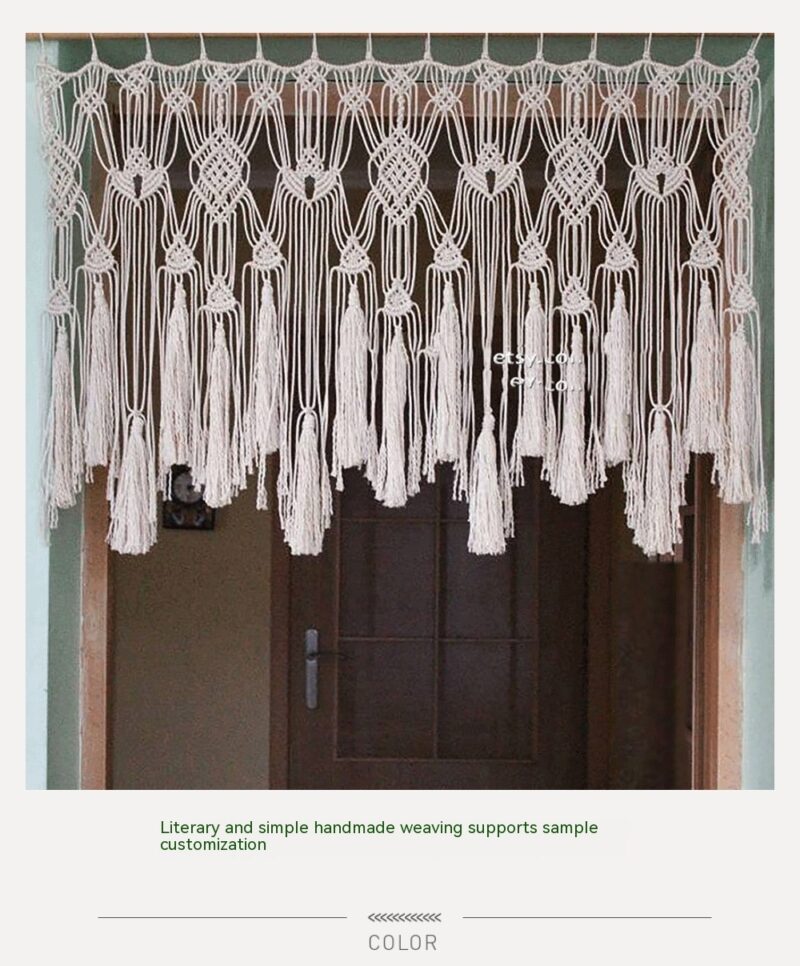 Room Decoration Cotton Rope Woven Tapestry - Image 6