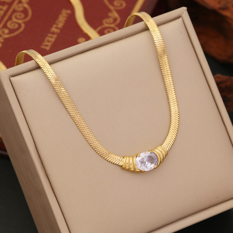 Jewelry Personalized Stainless Steel Necklace Set - Image 6