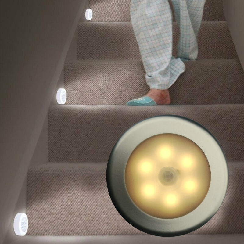 6LED human body induction lamp cabinet lamp Nightlight