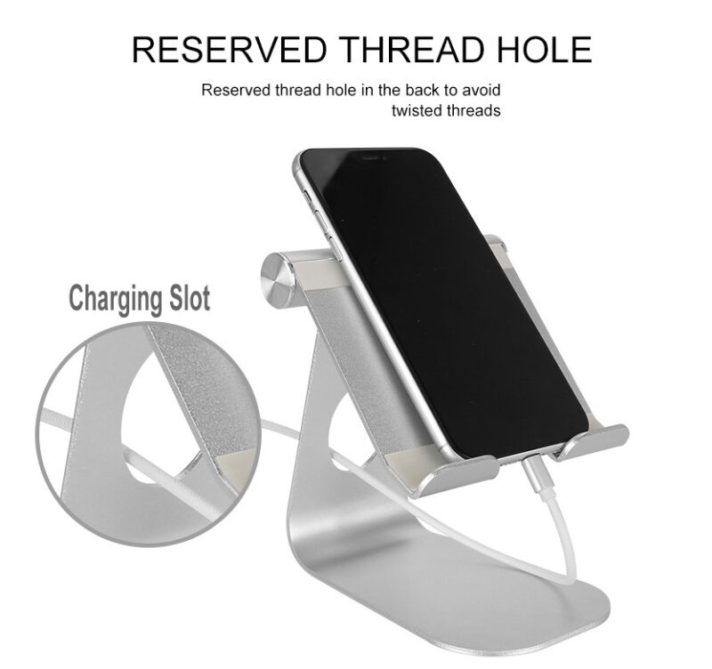 Tablet Stand Holder For I pad, Mini Tablet Phone Mount with Adjustable Bracket - Image 4