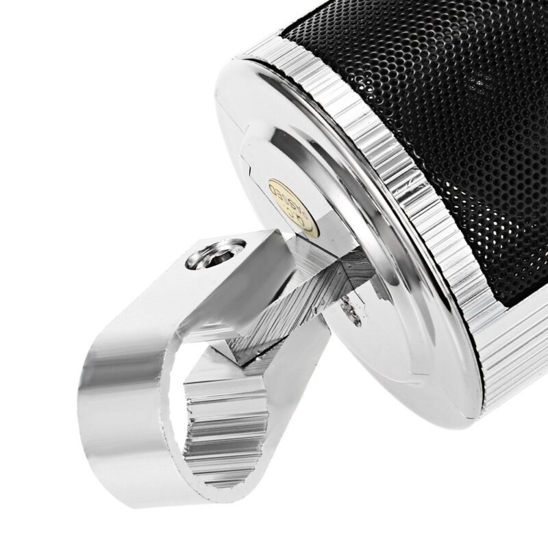 Motorcycle MP3 Music Player Bluetooth Stereo Speaker FM Radio Waterproof Adjustable Bracket - Image 8