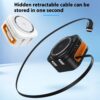 Magasafe Magnetic Phone Holder Three-in-one Desktop Wireless Charger - Image 3