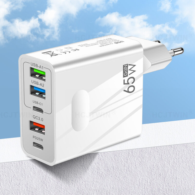 Fast Charging Mobile Phone Charger Type-c PD Three USB Multi-port Travel Plug - Image 7