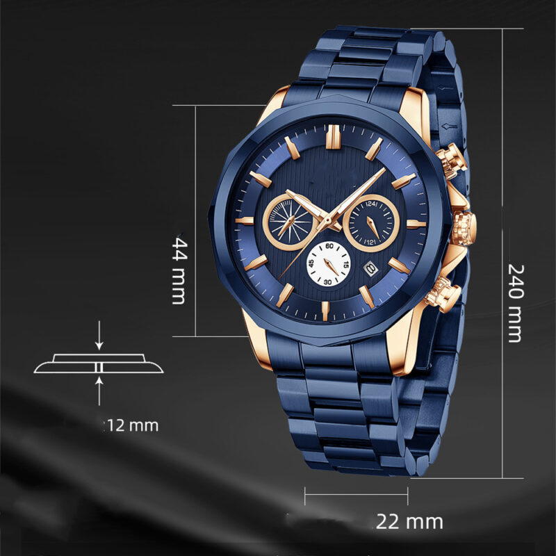 Men's Fashion Multifunctional Sports Quartz Watch - Image 7