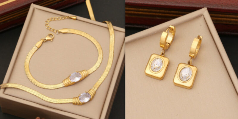Jewelry Personalized Stainless Steel Necklace Set - Image 5