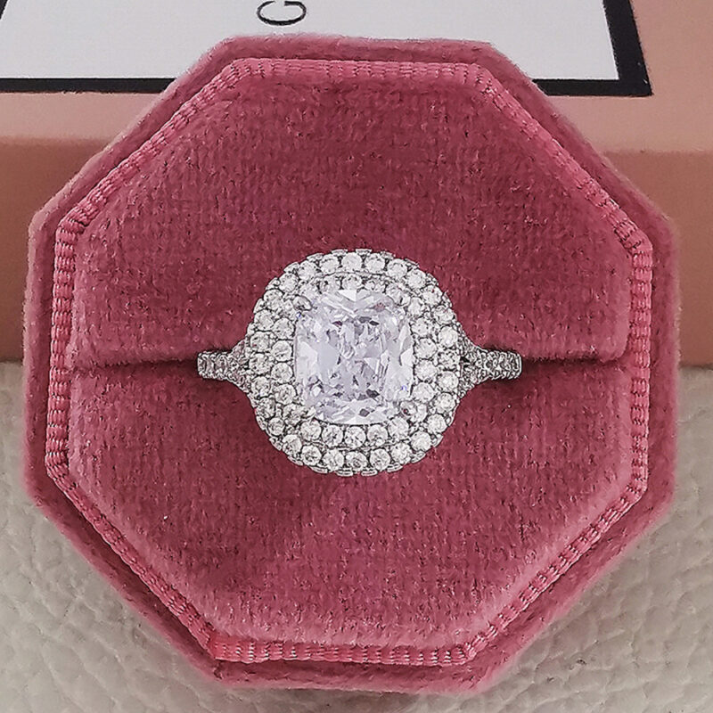 Luxury Multicolored Charm Cubic Zircon Wedding Rings For Women - Jewelry Gifts - Image 3