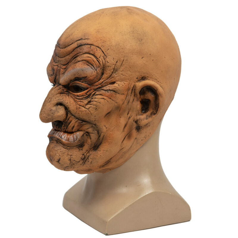 Old Bald Man Halloween Party New Latex Mask Funny Horror Cosplay Masks Props - Image 5