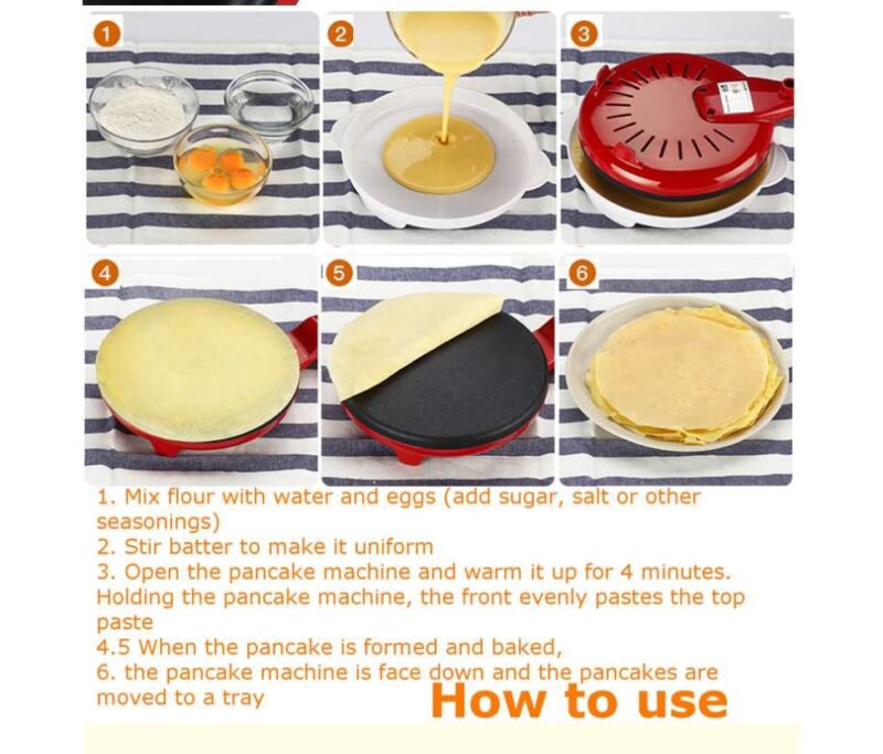 Automatic Electric Baking Pan Dough Machine - Image 3