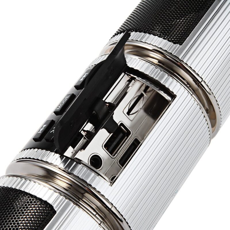Motorcycle MP3 Music Player Bluetooth Stereo Speaker FM Radio Waterproof Adjustable Bracket - Image 6