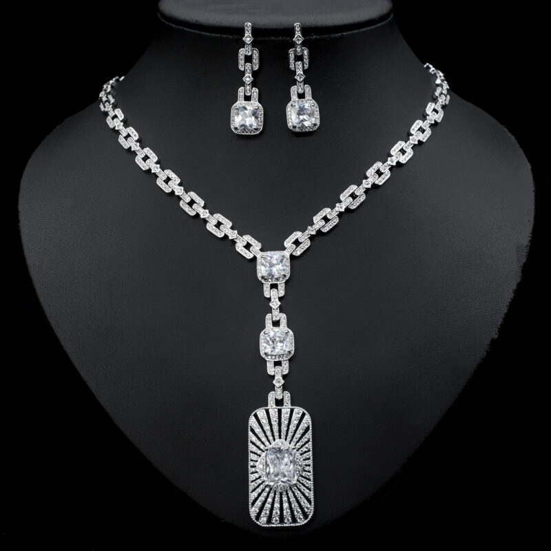 Ladies Fashion Personality Bridal Jewelry Set - Image 6