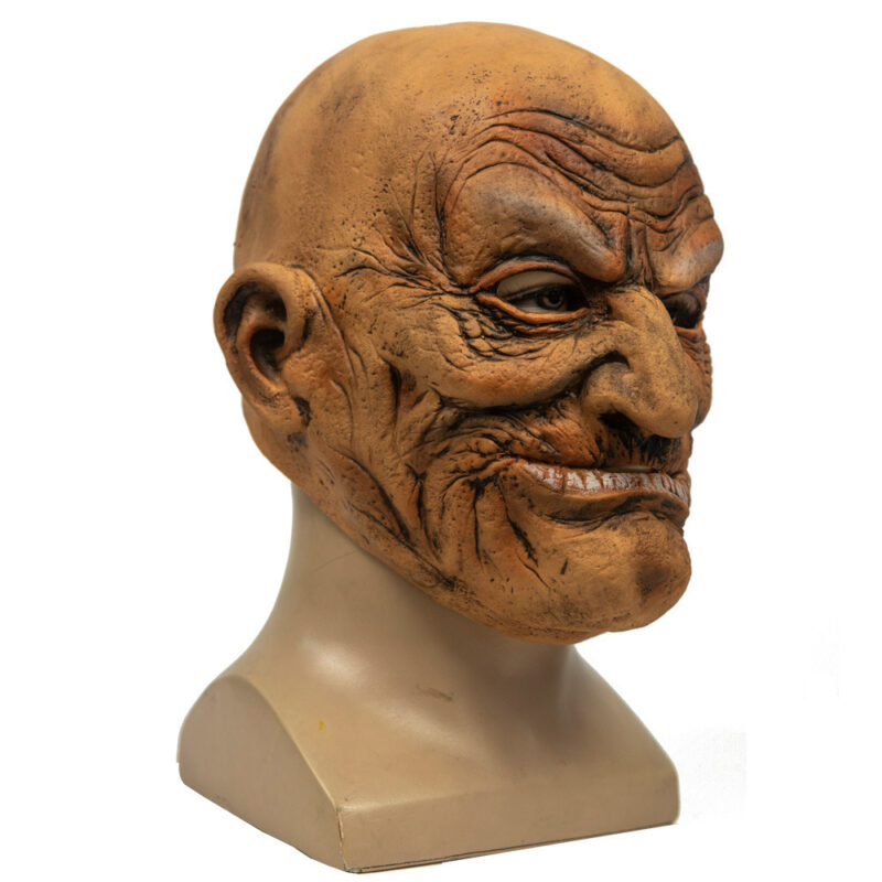 Old Bald Man Halloween Party New Latex Mask Funny Horror Cosplay Masks Props - Image 3