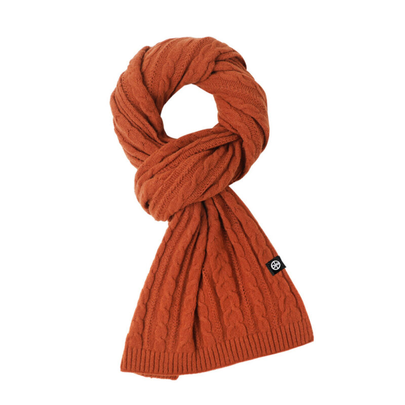 Solid Color Scarf For Women Winter Warm Fashion Versatile - Image 7