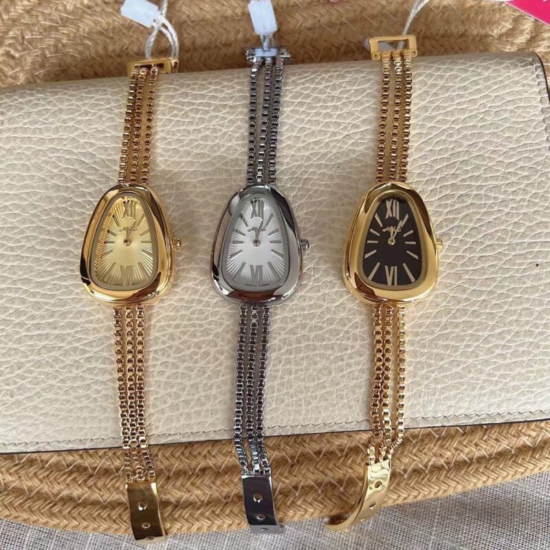 Snake Head High-grade Tassel Chain Women's Quartz Watch - Image 7