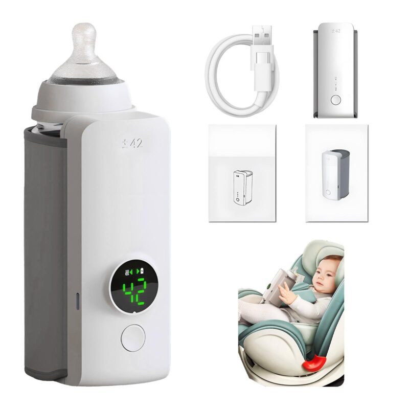 Portable Wireless Rechargeable Baby Bottle Warmer USB Charging And Heating Bag - Portable
