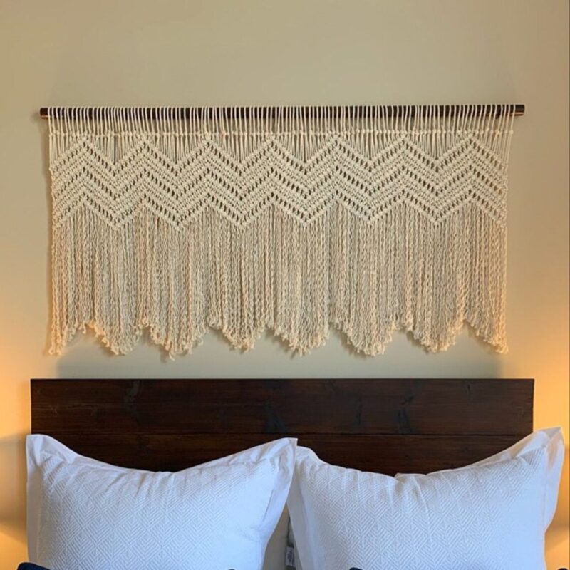 Room Decoration Cotton Rope Woven Tapestry - Image 2