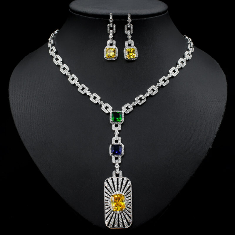 Ladies Fashion Personality Bridal Jewelry Set - Image 3