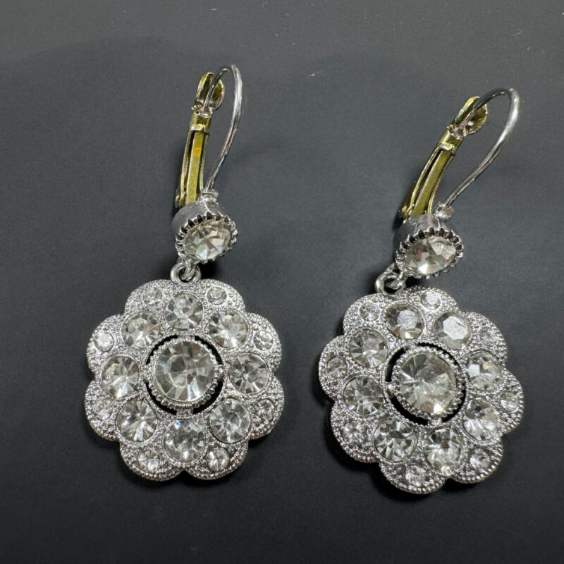 Round High-grade Light Luxury Temperament Earrings New - Image 2