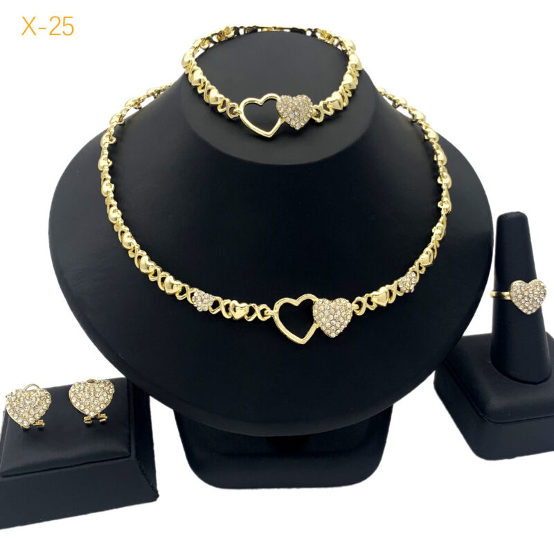 Classic XO Jewelry Four-piece Set - Image 4