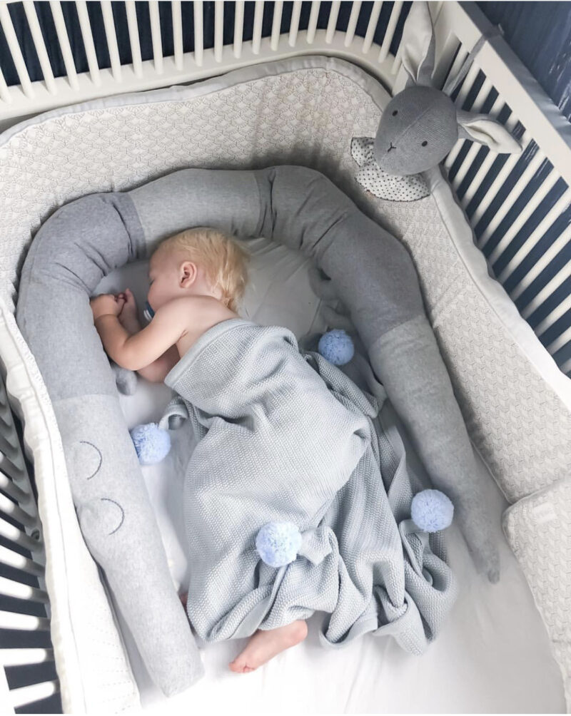 Kids Stuffed Toys Plush Baby Bumper Crib Bed Protector Cotton Sofa - Image 7