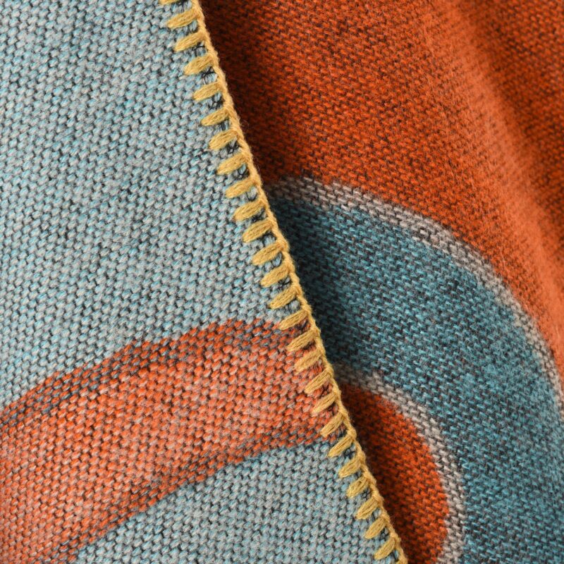 European And American Street Auspicious Clouds Pattern Herringbone Cashmere Warm Shawl - Image 8
