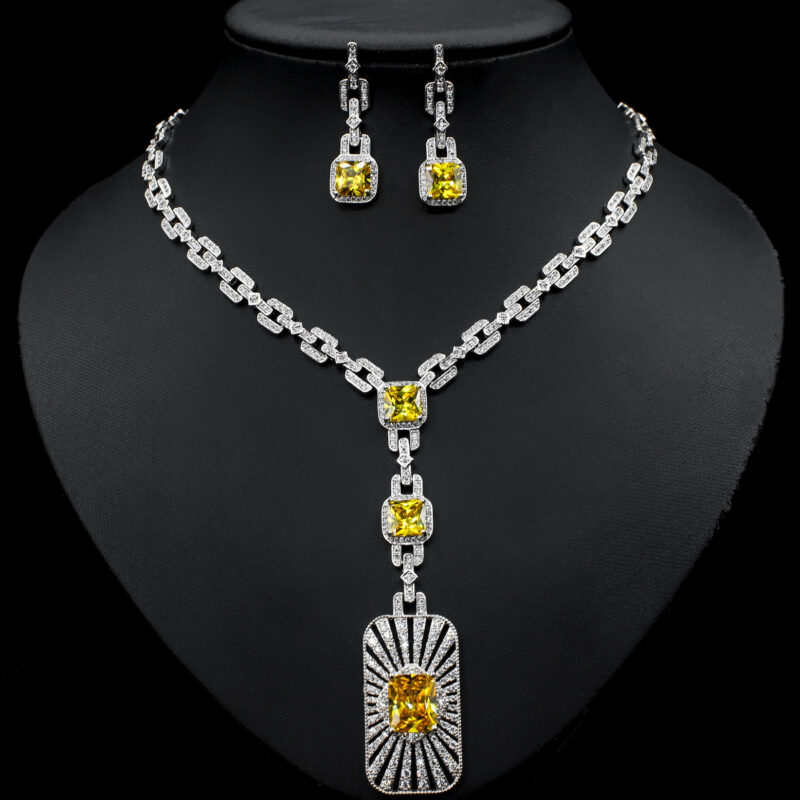 Ladies Fashion Personality Bridal Jewelry Set - Image 4