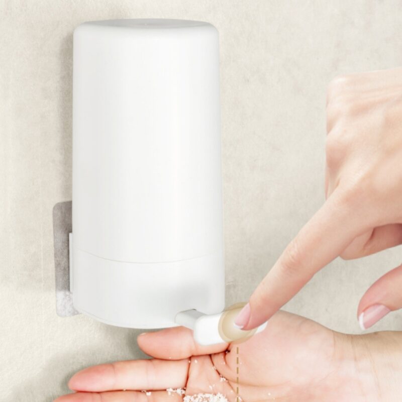 Soap Grinder Dispenser Soap Box Wall Mounted Dry Organizer Box Soap Powder Grinding Box - Image 6